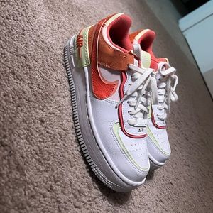 NIKE AIR FORCE 1 SHADOW SNEAKER SIZE 6.5